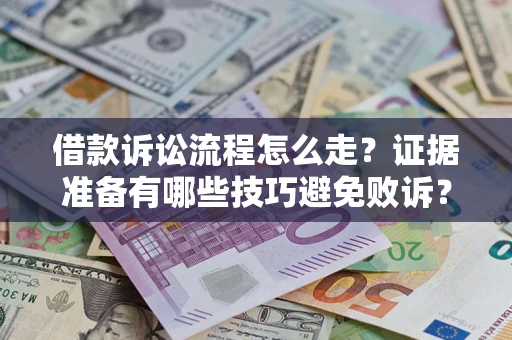 济南借款诉讼流程怎么走？证据准备有哪些技巧避免败诉？
