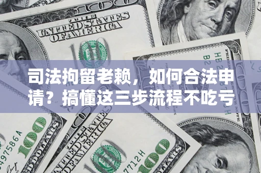 济南司法拘留老赖，如何合法申请？搞懂这三步流程不吃亏！