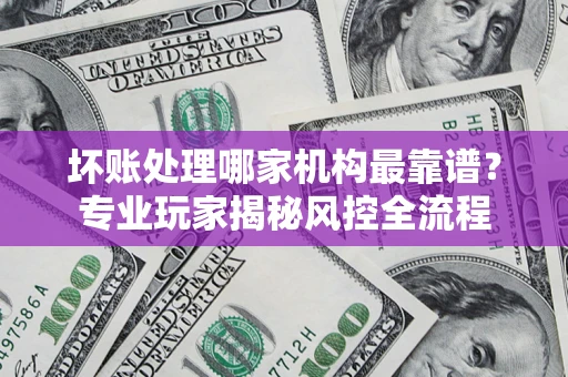 济南坏账处理哪家机构最靠谱？专业玩家揭秘风控全流程