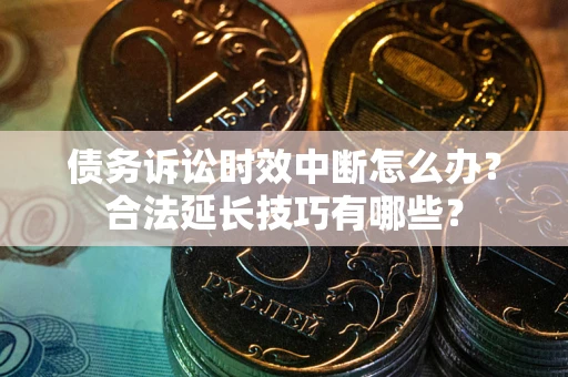 济南债务诉讼时效中断怎么办？合法延长技巧有哪些？